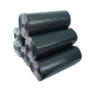 Worki na śmieci 240L 50 szt budowlane (czarne ) 5 rolek