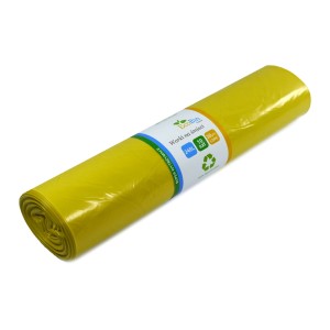 Worki na śmieci do segregacji 240L 10 szt (żółte)