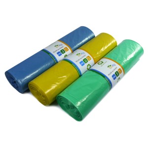 Zestaw worków do segregacji 240L 10 szt 3 kolory 